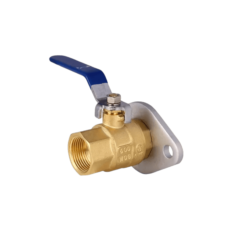 600WOG flanged ball valve