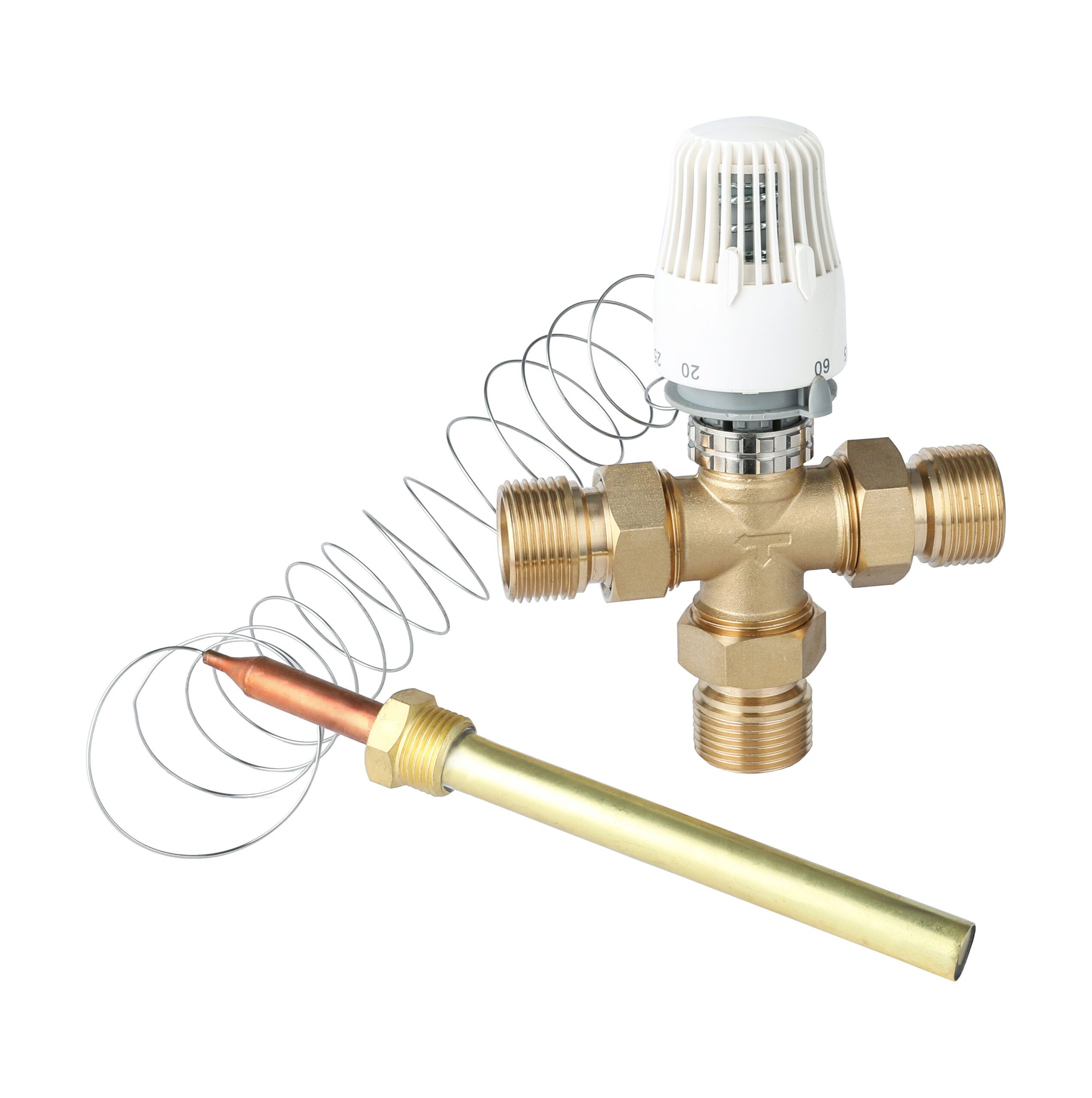 Thermostatic Mixing Valve With Sensor Head
