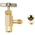 Tank valve refrigerant dispenser with adapter - Image 2