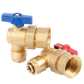 Right Angle Brass Ball Valve - Image 2