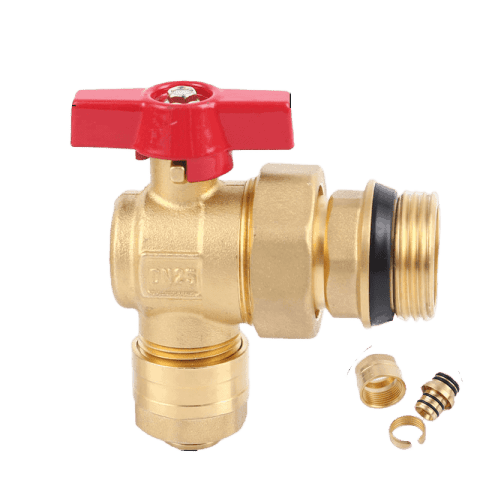 Right Angle Brass Ball Valve