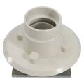 ABS Adjustable Shower Floor Drain with Square Brass Grate - Image 7