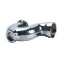 Rough Brass Regular Drain Trap With Cleanout Waste Fitting - Image 4