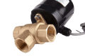 Shut-off 3 Way Solenoid Ball Valve - Image 3