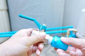 Ball Valve Install