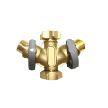 Brass Garden Hose 2-Way Splitter - Image 3