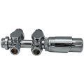 Thermostatic valve chrome plated