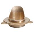 Nickel Bronze Downspout Nozzle With Flange For Roof Drainage - Image 2