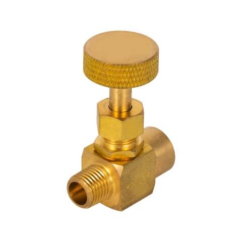 High Vacuum Forged Brass Needle Valve