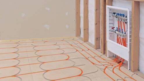 radiant floor heating