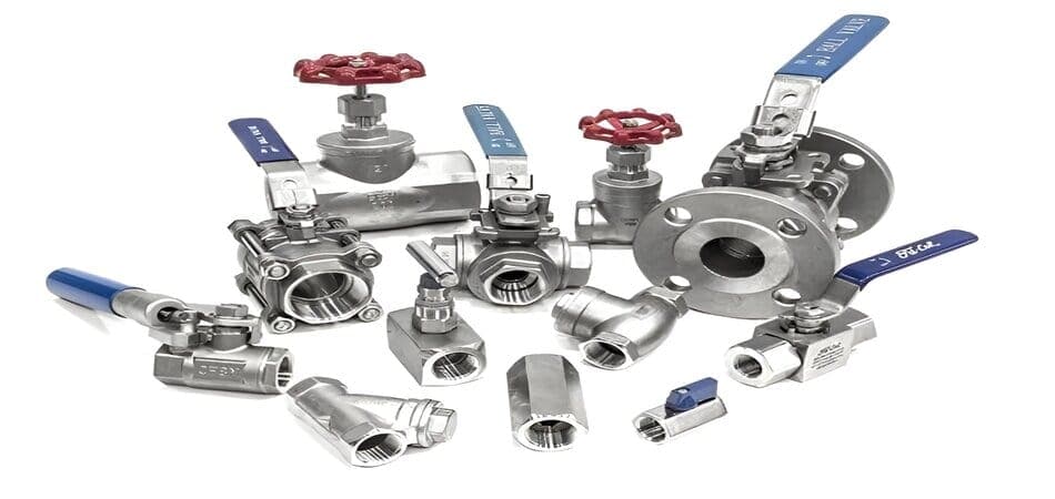 stainless steel valve types