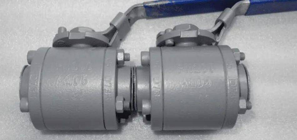 casting valves end connection