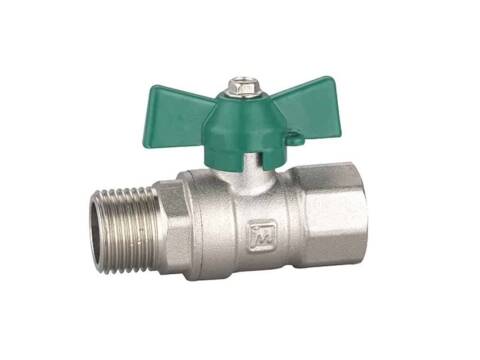 Lead-Free Copper Butterfly Handle Ball Valve