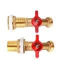 Brass Rain Quarter Turn Tap - Image 3