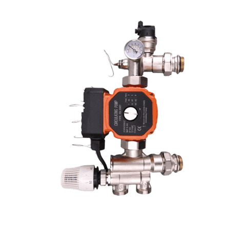 Pump Group Underfloor Heating Circuit Mixing Distributor