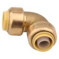 Brass Pushfit Elbow Fitting - Image 3