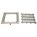 Square Ni-Bronze Grid Strainer - Image 3