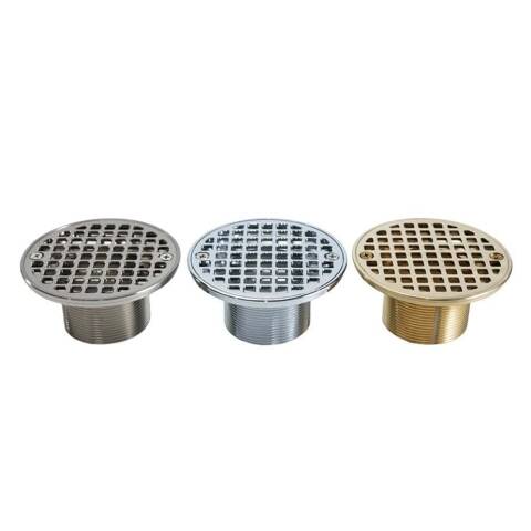 Clean Out Round Shower Floor Water Drain