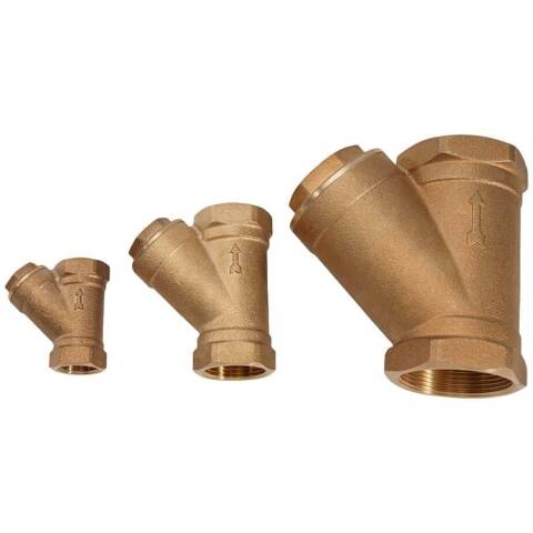 Bronze Y Shaped Water Strainer Valve Strainers