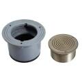 Adjustable Floor Shower Drain with Nickel Bronze Strainer - Image 3