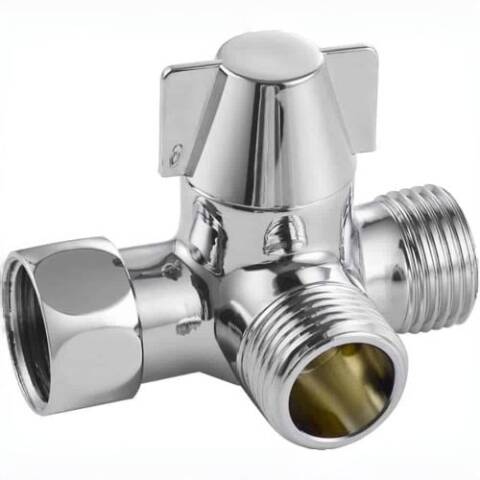 3-Way Shower Diverter Valve