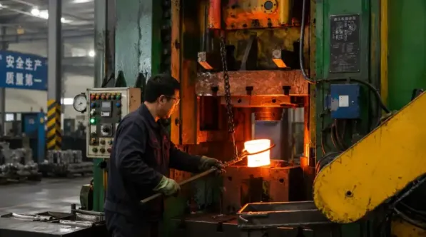 Valve forging processing