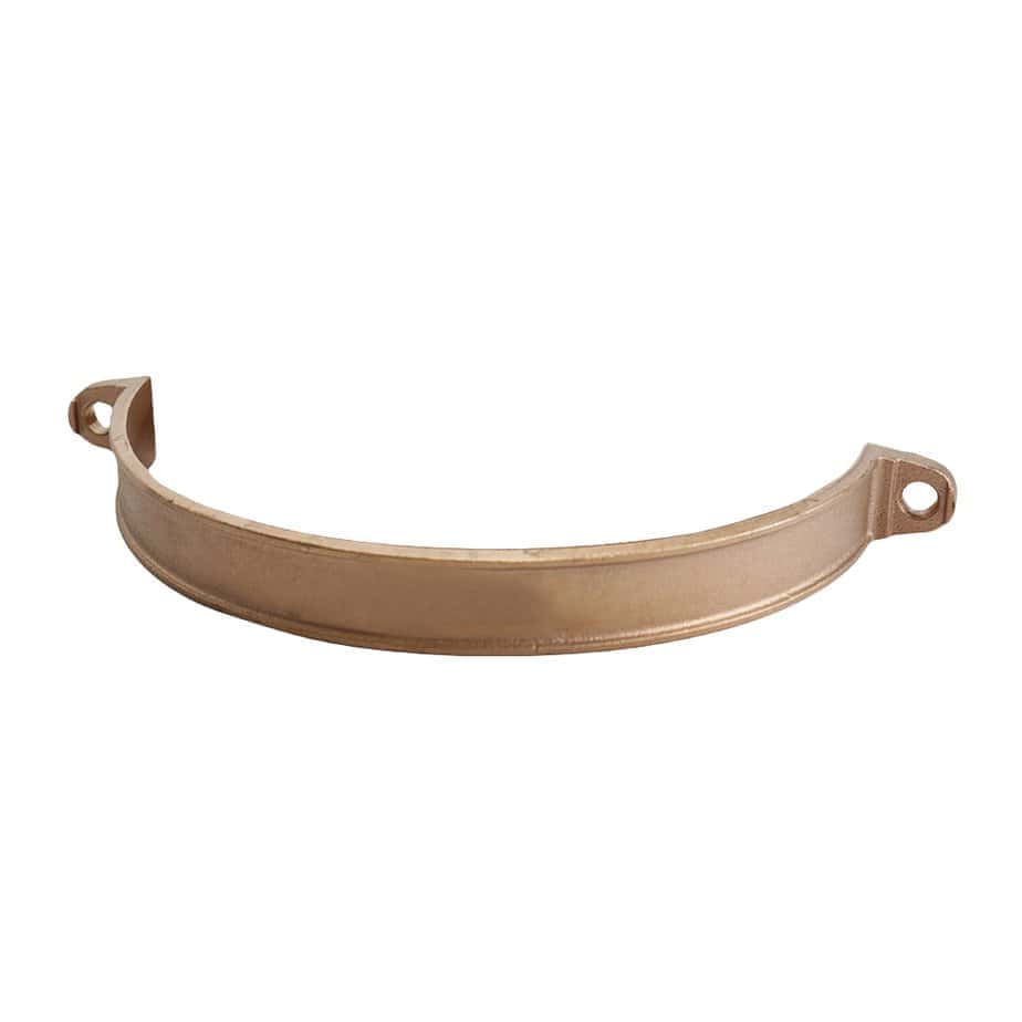 Cast Brass Pipe Clamp With Two Holes - Image 2